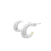Rayna Rhodium Plated Sterling Silver Earrings